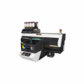 The precise droplet placement reduces-gloss banding issues and enables creating more valuable print products.
